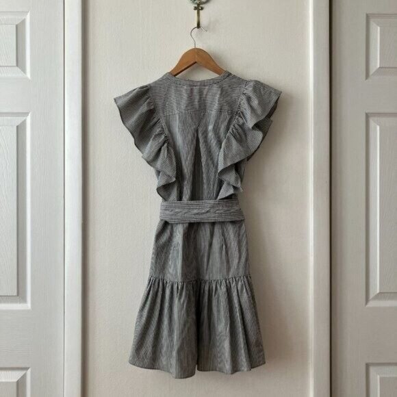 Saylor Melody Ruffled Striped Mini Dress - Picture 10 of 11